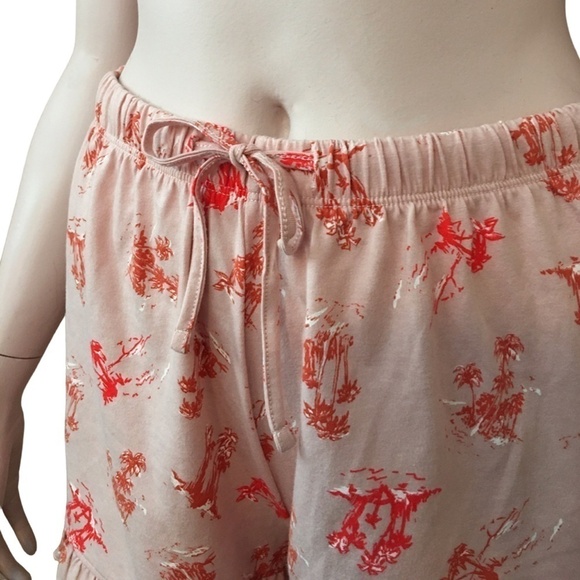 Abound Ruffle Drawstring Shorts Versatile Lounge, Leisure Casual, Sleep - Picture 5 of 13